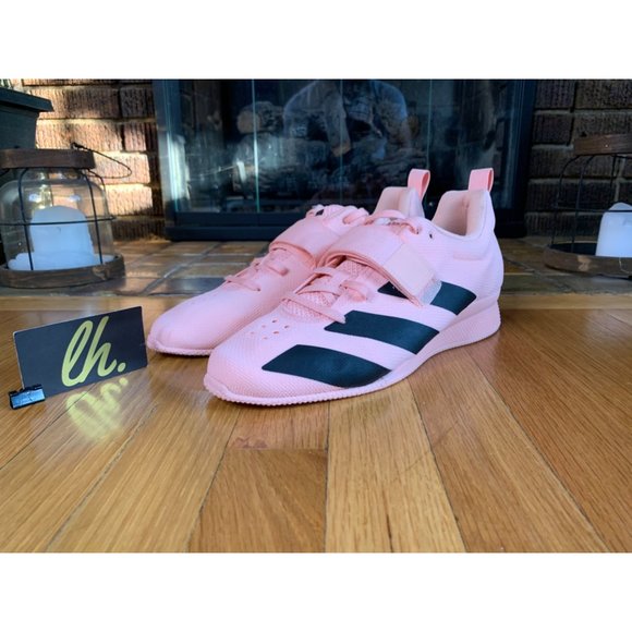 Size 12.5 W / 11 M Adidas Adipower 2 Athletic Weightlifting Shoes G54642 - Picture 2 of 5